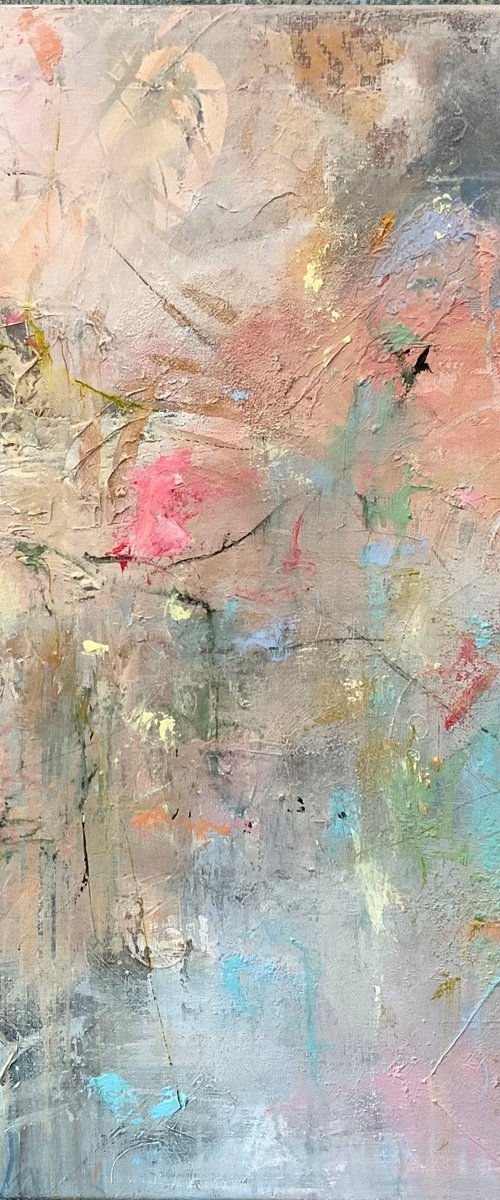 Grow and bloom ( diptych) by Hennie Van de Lande