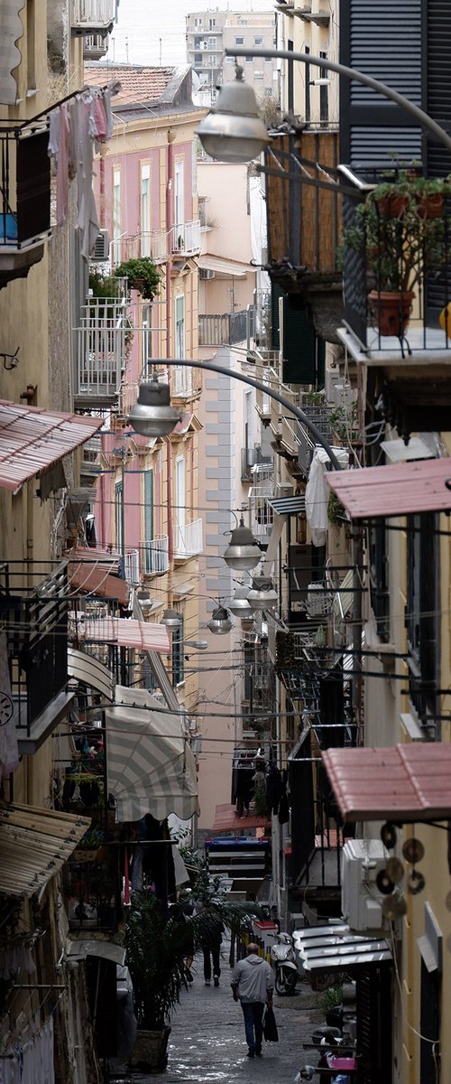 Naples street by Anton Maliar