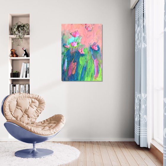 Blooming Floral Field