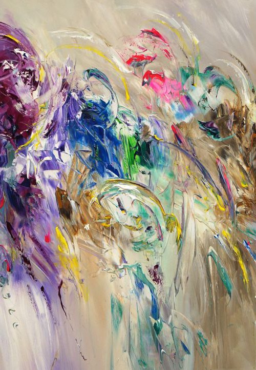 Happy Dancing L 1 by Peter Nottrott