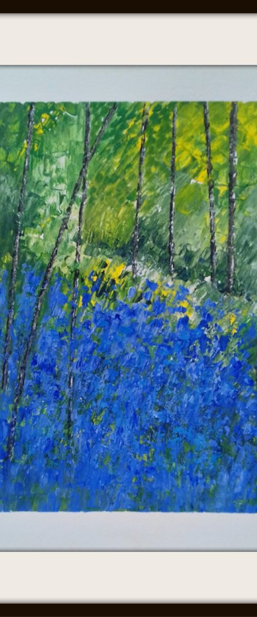Bluebell Woods, Hampshire II by Jan Rippingham