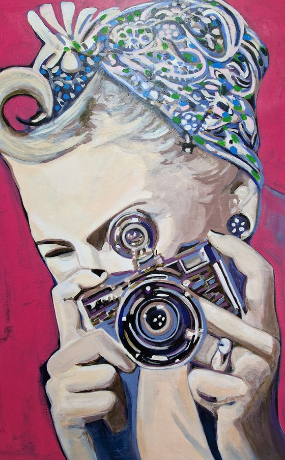 Girl with camera