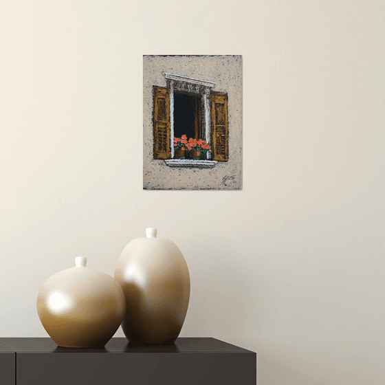 Old window of Italy I