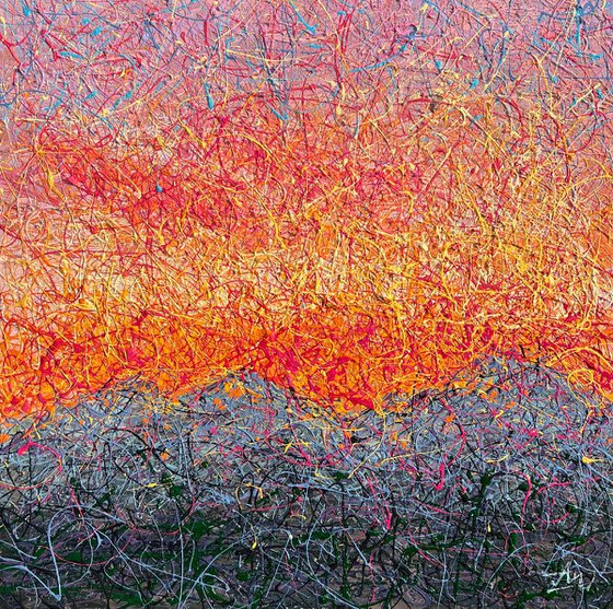 Where the Moment Breathes - framed