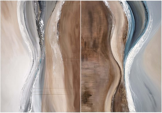 Parallel Currents Diptych