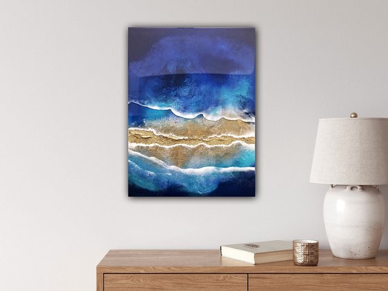"Between Waves" Seascape Painting