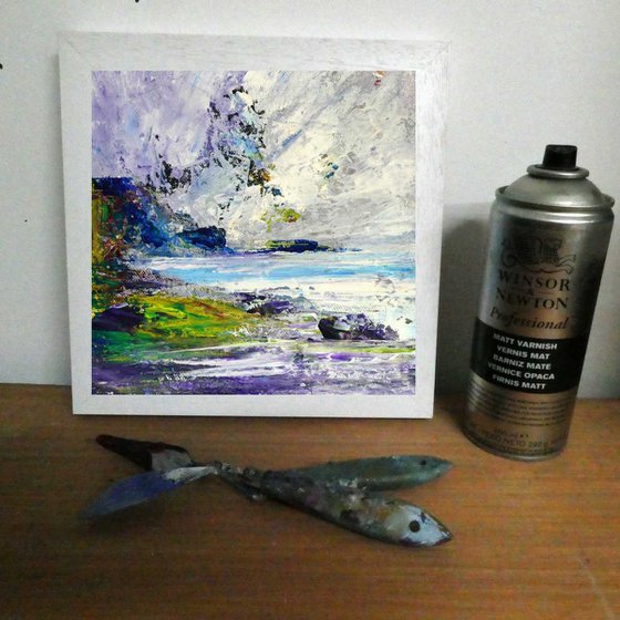 Rocky Shore Seascape
