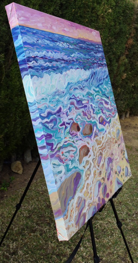 COASTAL SUNSET - SOLD