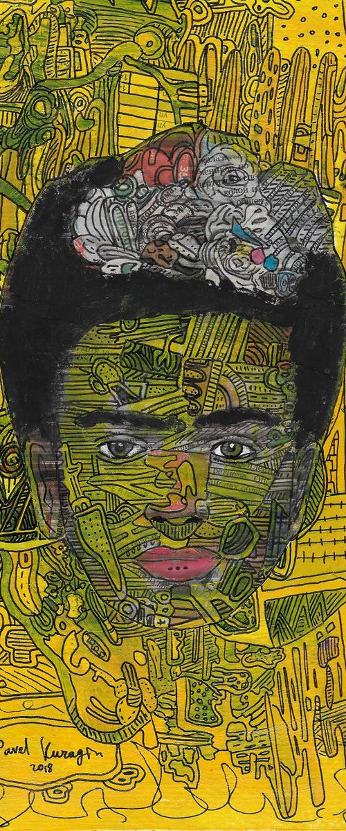 Portrait of Frida # 38 by Pavel Kuragin