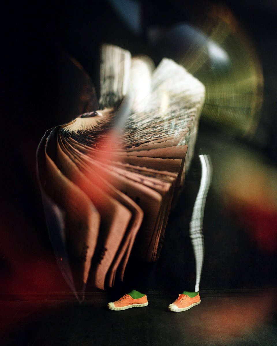 Surrealistic Portrait Photograph By Tania Serket, 16 X 20", The Past Year, Original Artwork