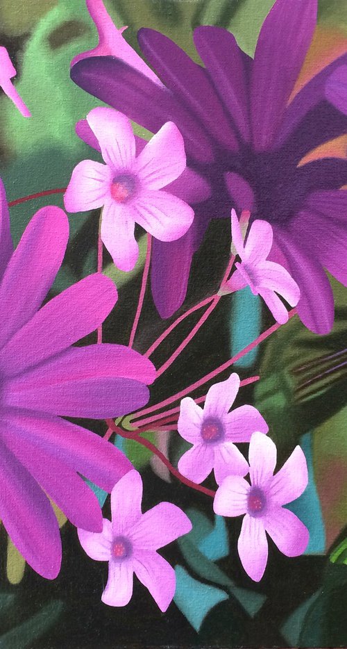 Purple Meadow by Jill Ann Harper