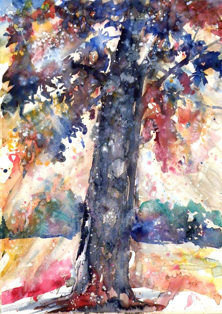 Autumn tree by Kovacs Anna Brigitta