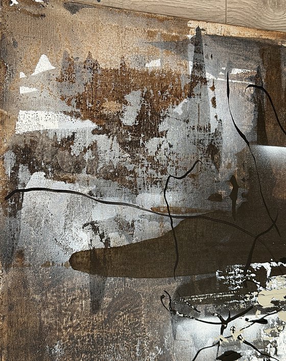 Measured Silence diptych set