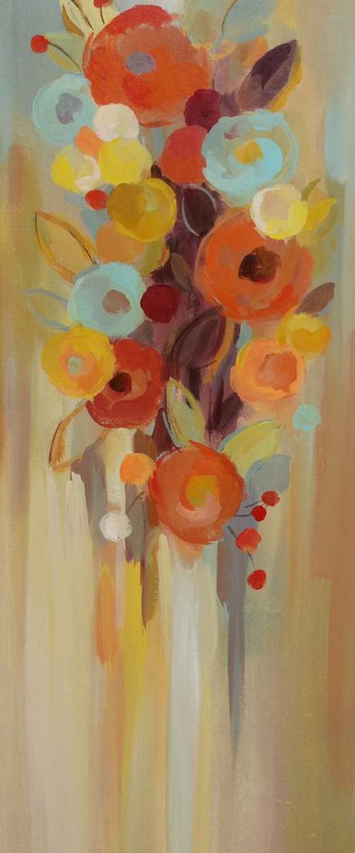 Autumn Tall Flowers II by Silvia  Vassileva