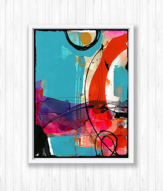 Enjoy Life 11  - Abstract Painting  by Kathy Morton Stanion