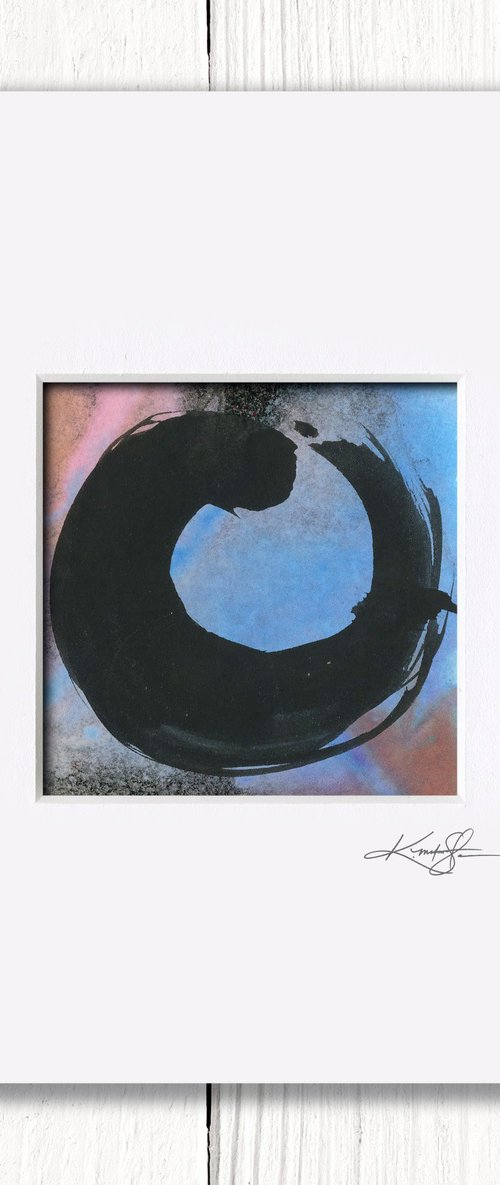 Enso Zen Circle 12 by Kathy Morton Stanion