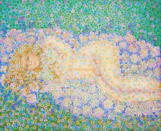 She Is a Flower