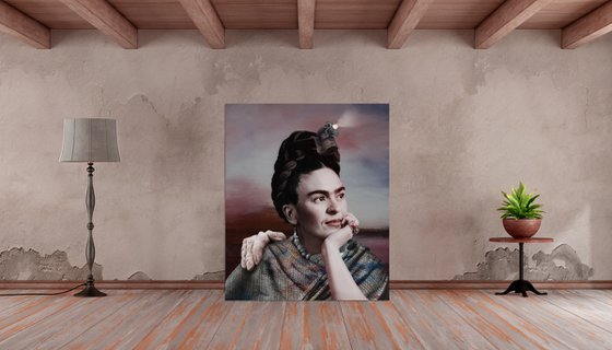 Portrait of Frida Kahlo (No:2)