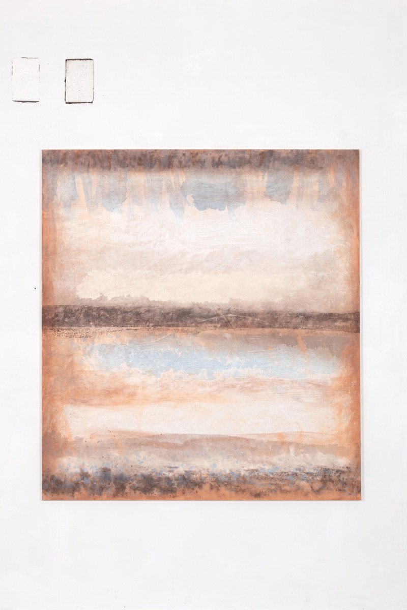 Abstract Acrylic Painting By Rokas Berziunas, 57 X 63", No. 25 - 23, Original Artwork