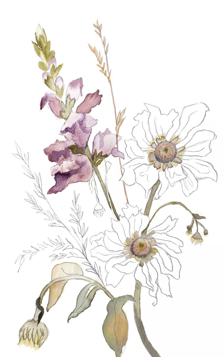 Floral No. 19 by Elizabeth Becker