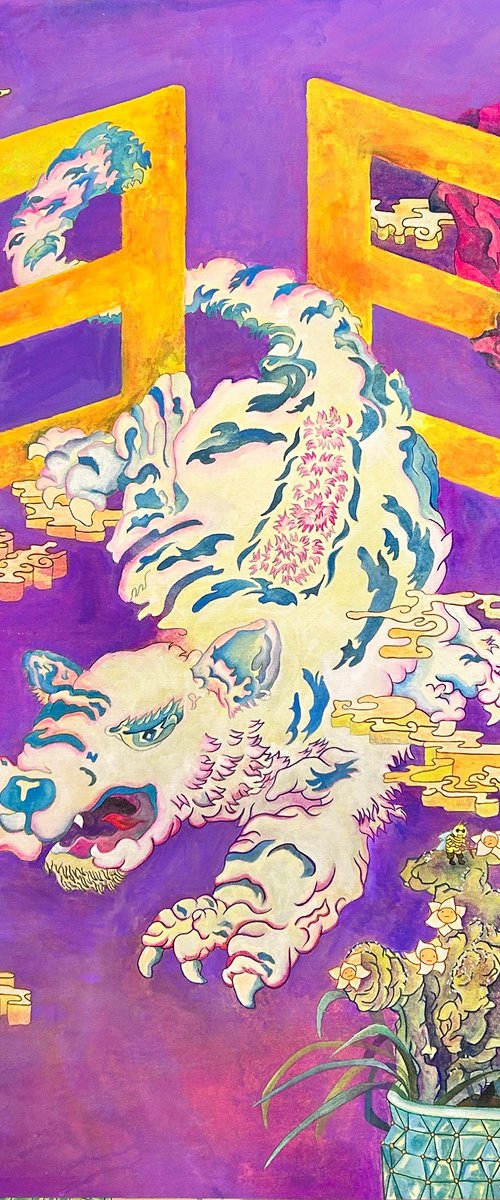 Blessings at the Door (Purple) by Matt Mak