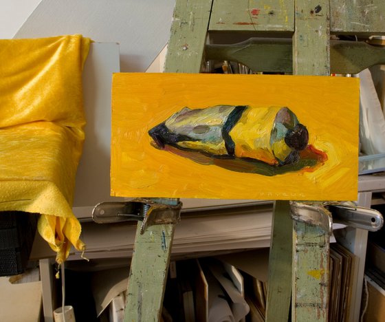 yellow tube on yellow
