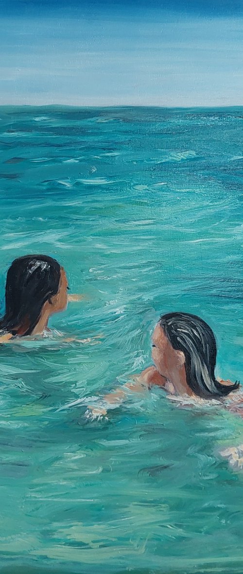 Sisters at sea by Els Driesen