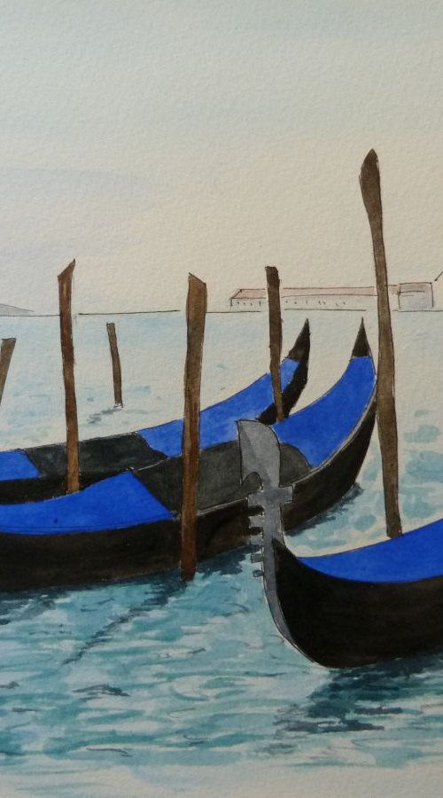 Gondolas 2 by Karen Spence