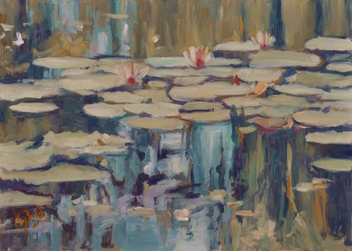 Water lilies I by Nop Briex