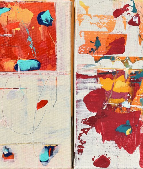 Interspace Scarlet Horizon by Cynthia Ligeros