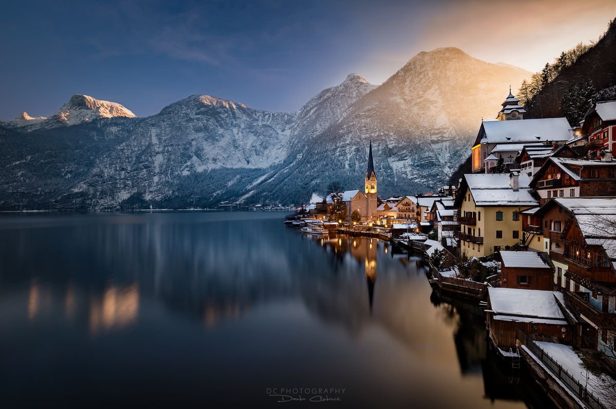 Hallstatt Winter by Danko Crnkovic
