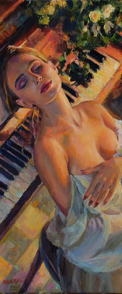 Piano player #8 by Vachagan Manukyan