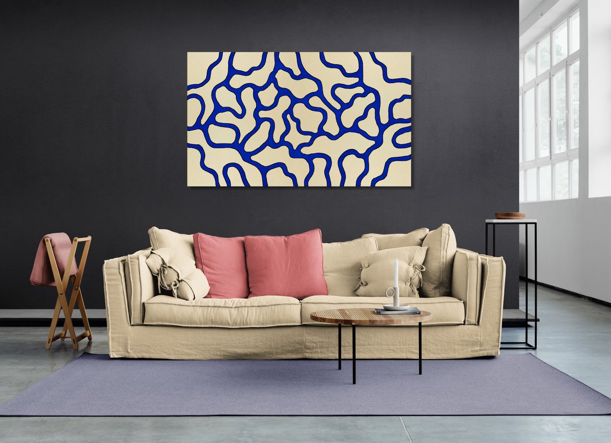 Abstract Nature #54 By Marina Krylova, 59 X 35, Artwork For Sale On Artfinder