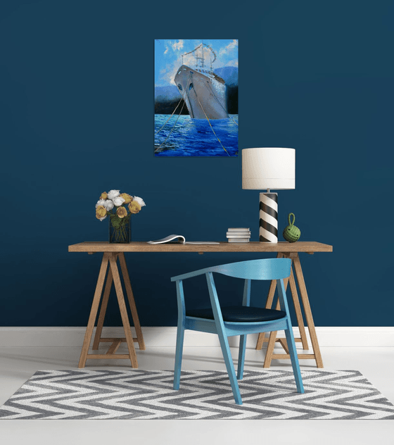 The Harbor Silence: Giant at Rest