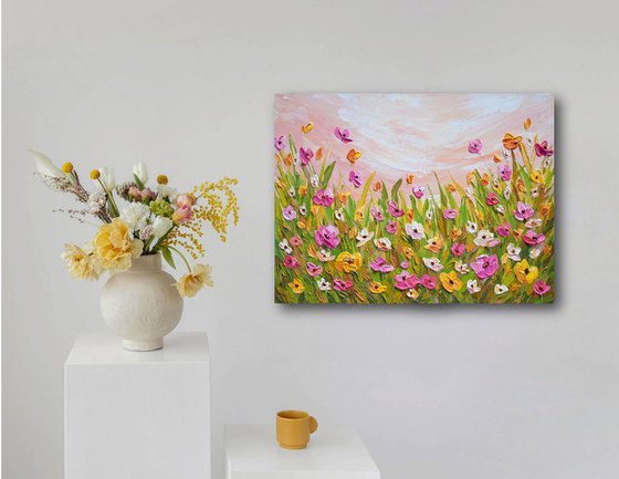 Blush Meadow Sunset