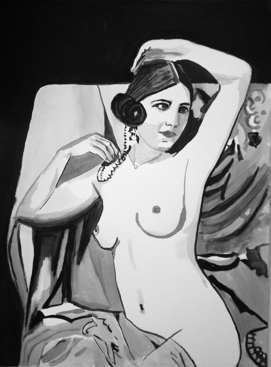 Nude  160 / 47 x 35 cm