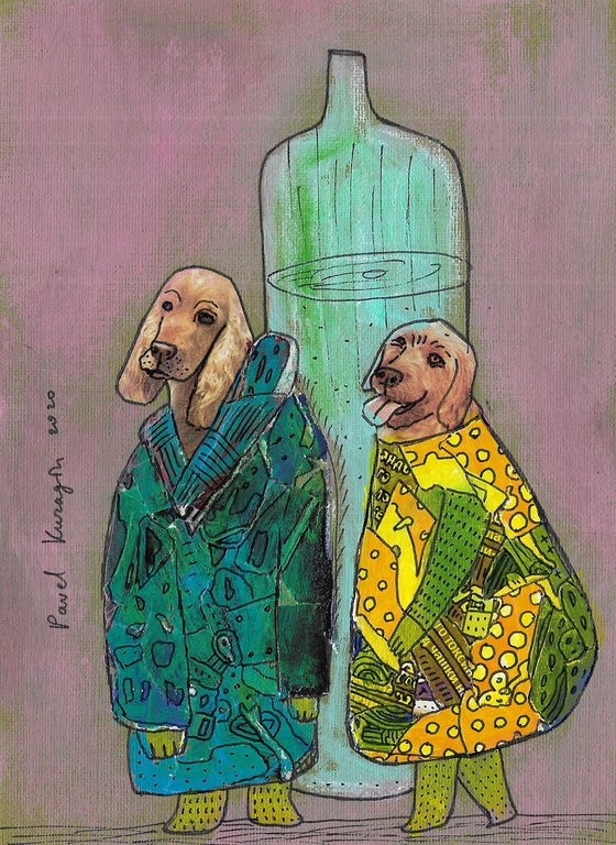 Drinking dogs #2