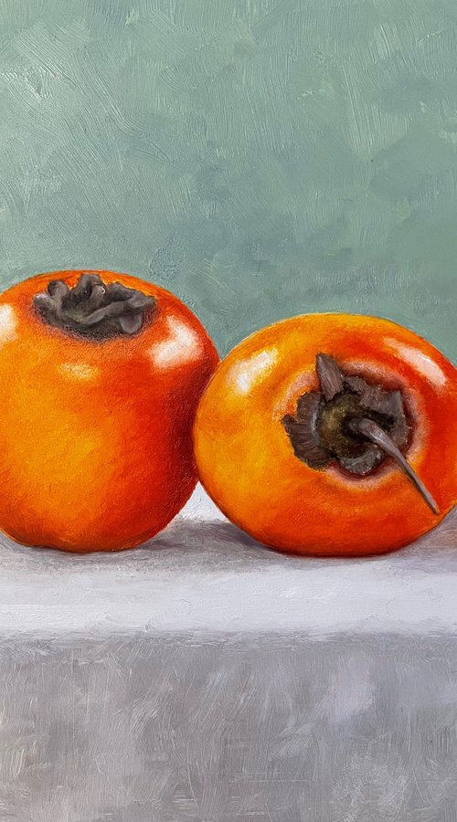 Persimmons by Emma Sperring