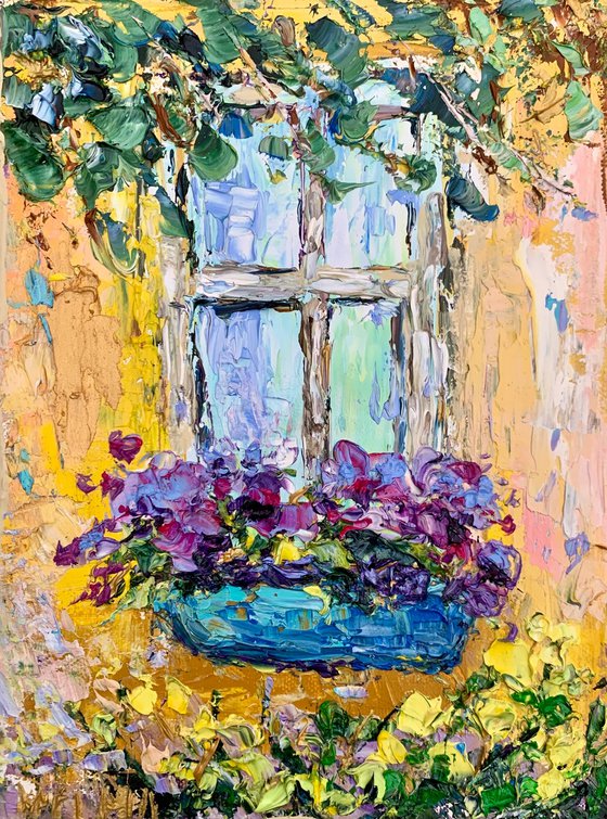 Window in bloom