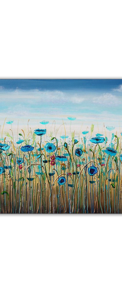 Elegant Savanna of Poppies by Amanda Dagg