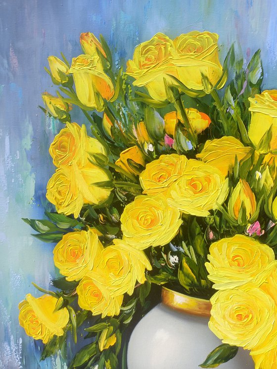 The Beauty of Yellow Roses