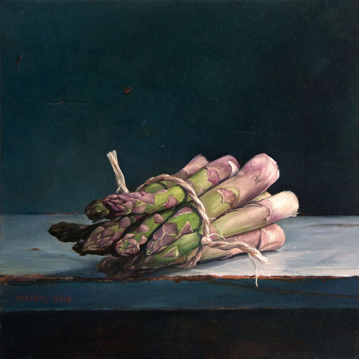Asparagus (Original Oil Painting) Artfinder