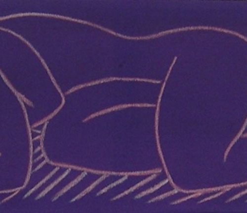 Nude:  Purple purple (Rainbow Series) by Dara Park