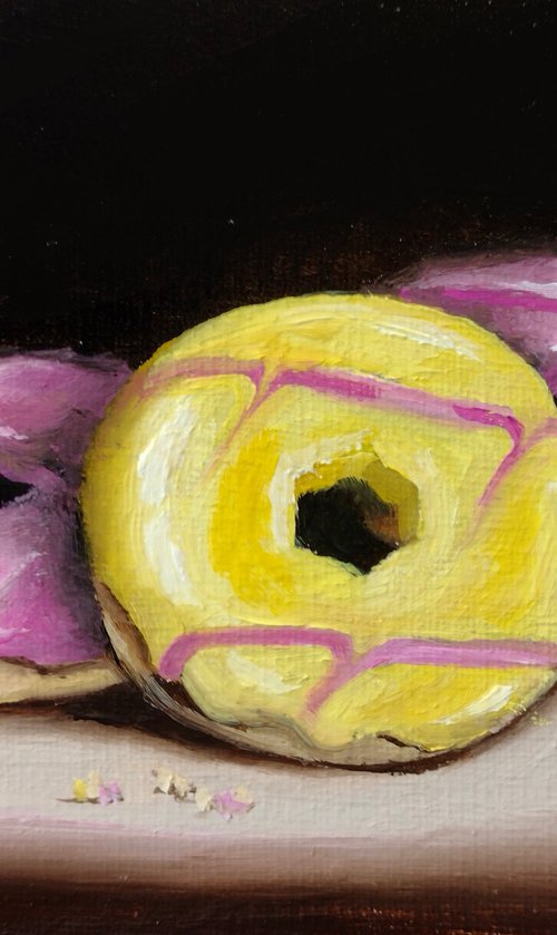 Party rings still life by Jane Palmer Art