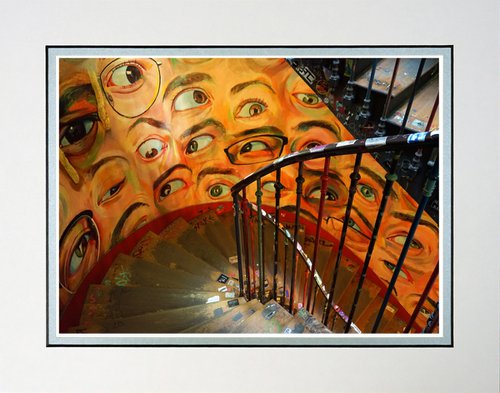Paris Rustic Spiral Staircase three by Robin Clarke