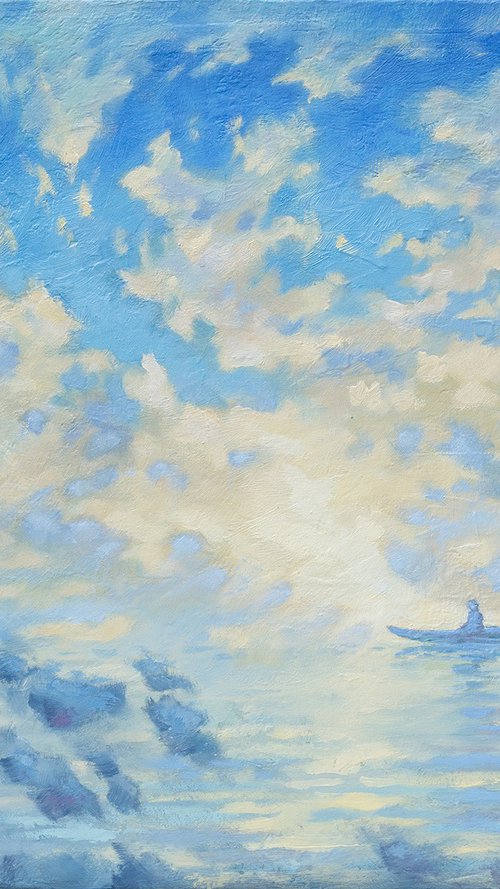 Floating in the clouds. by Valerix