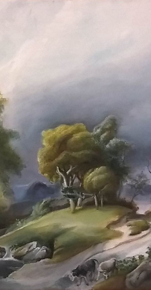 Landscape by Viktória Déri