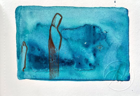 #4, The Spirit's path series, watercolour