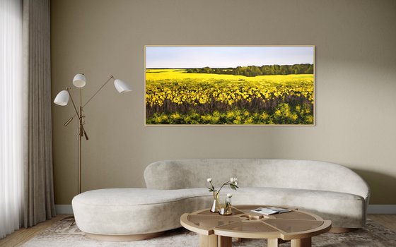 "Golden Canola Field"