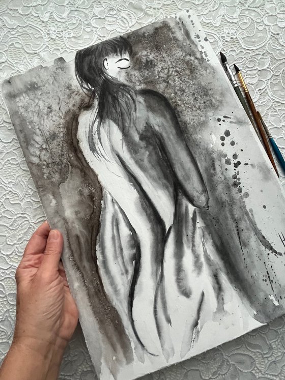 Woman Nude Original Painting